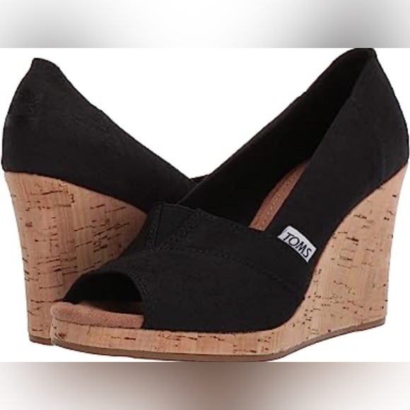 Toms Shoes - NWOT TOMS Women's Classic Espadrille Wedge Sandal
